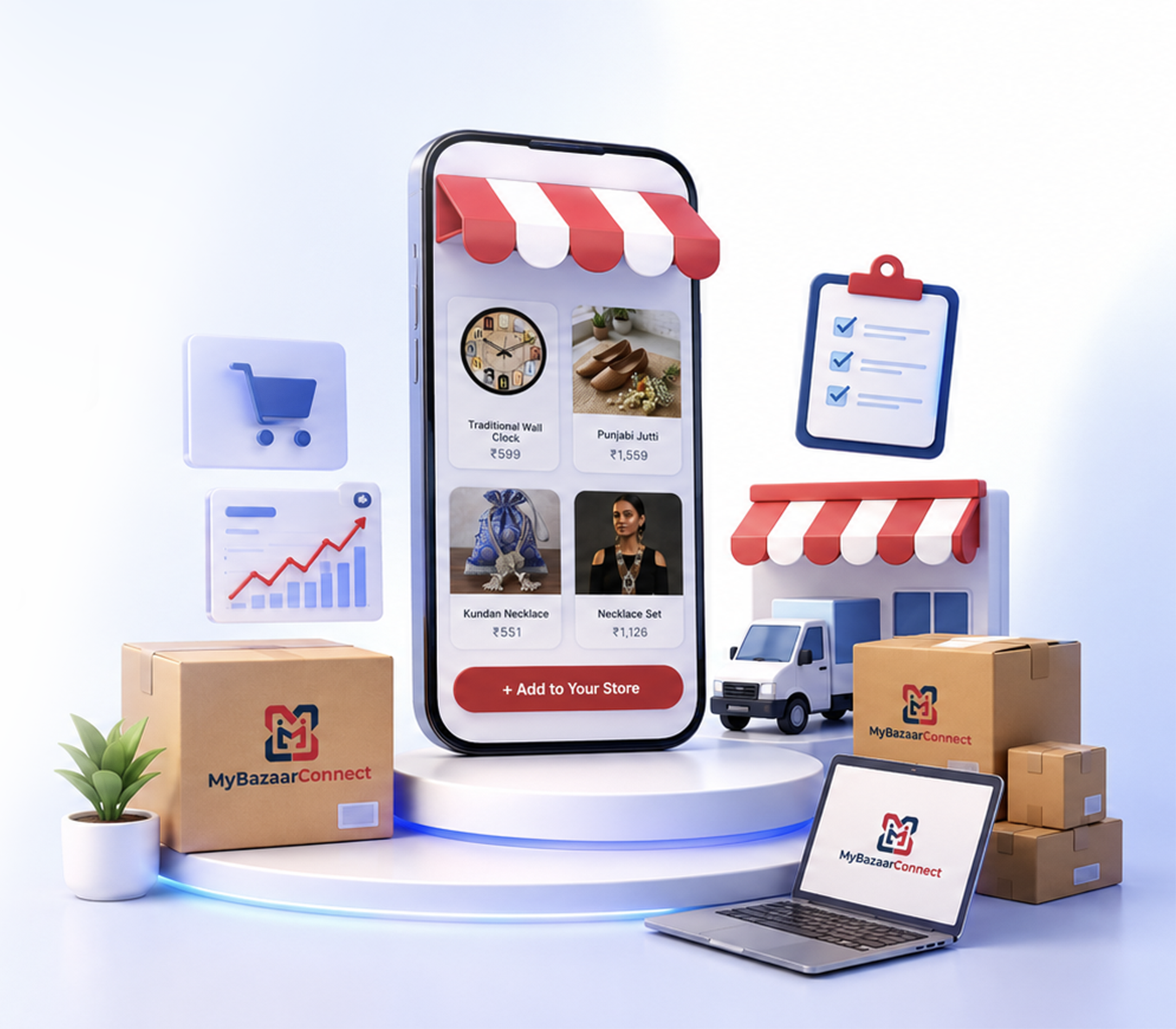 My Bazaar Connect reseller commerce platform